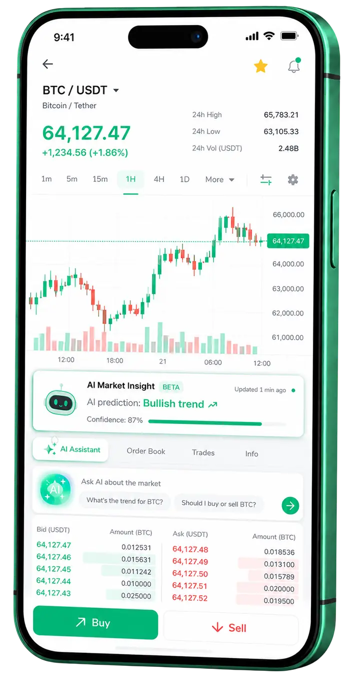 NezertronixPro trading on mobile